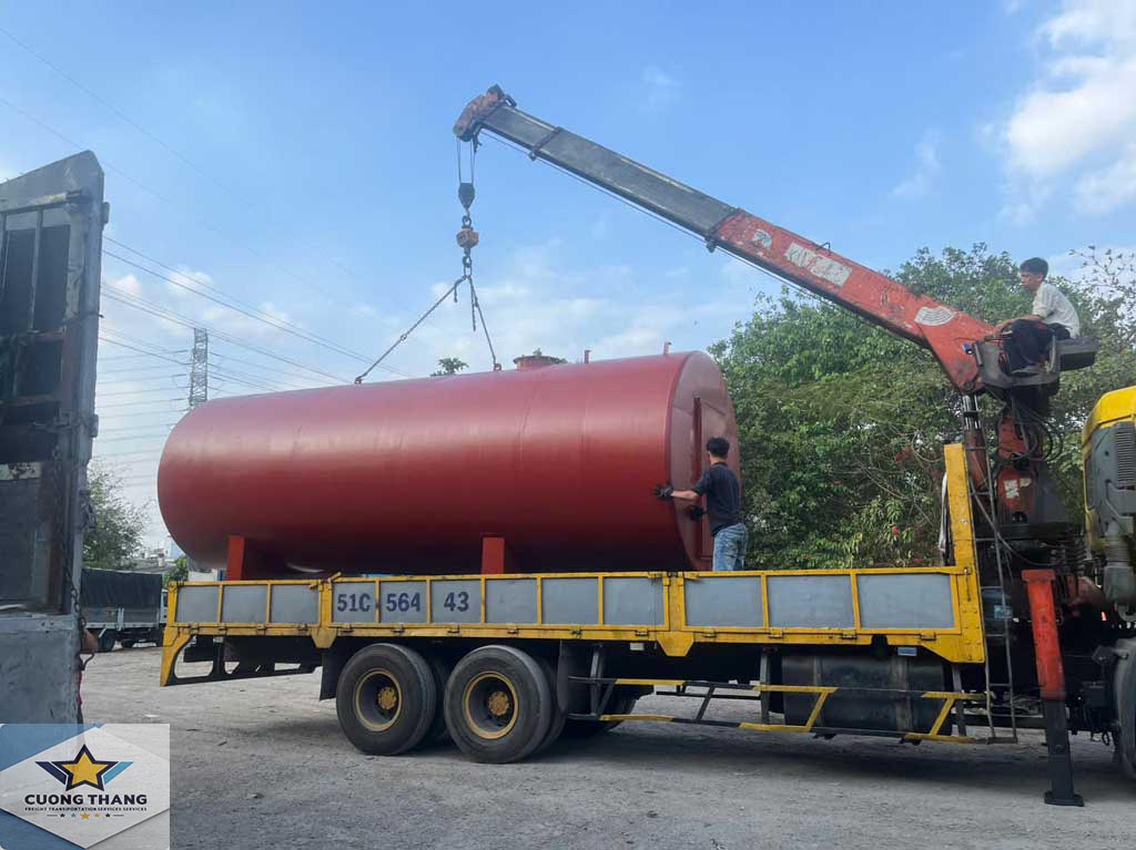 Cầu bồn đi Hải Phòng