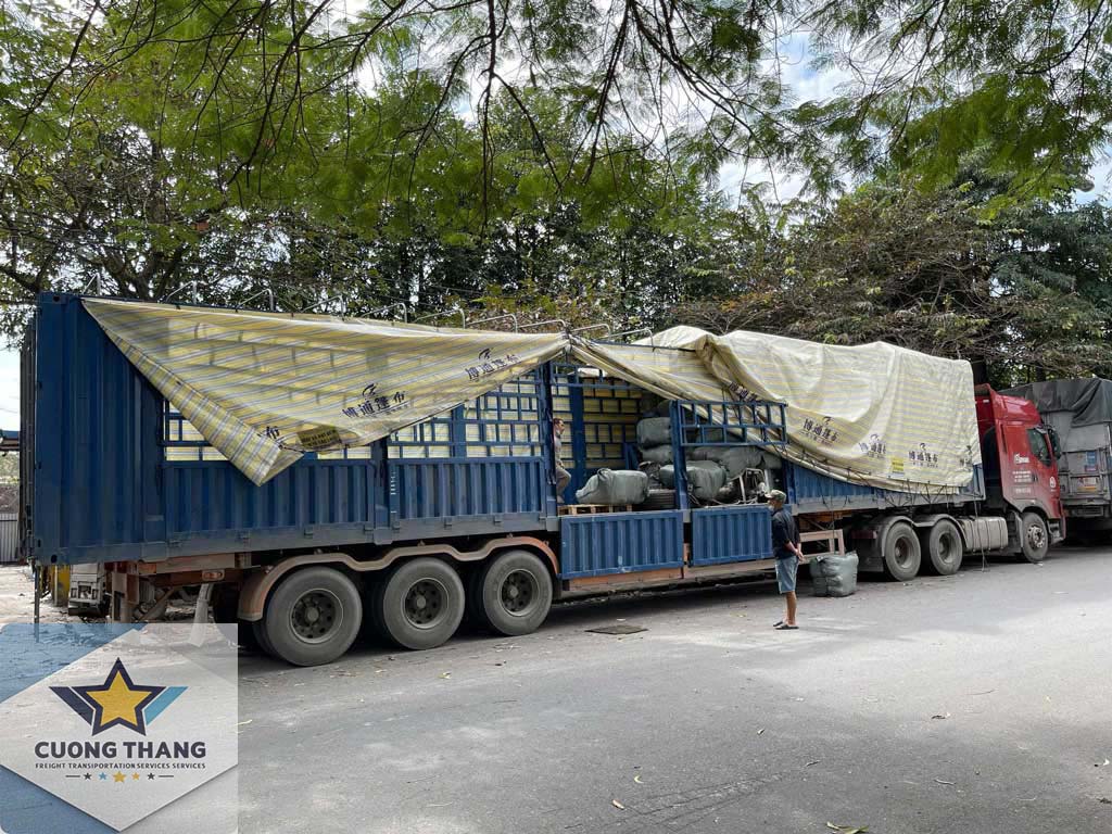 Xe Container mui bạt 30 tấn