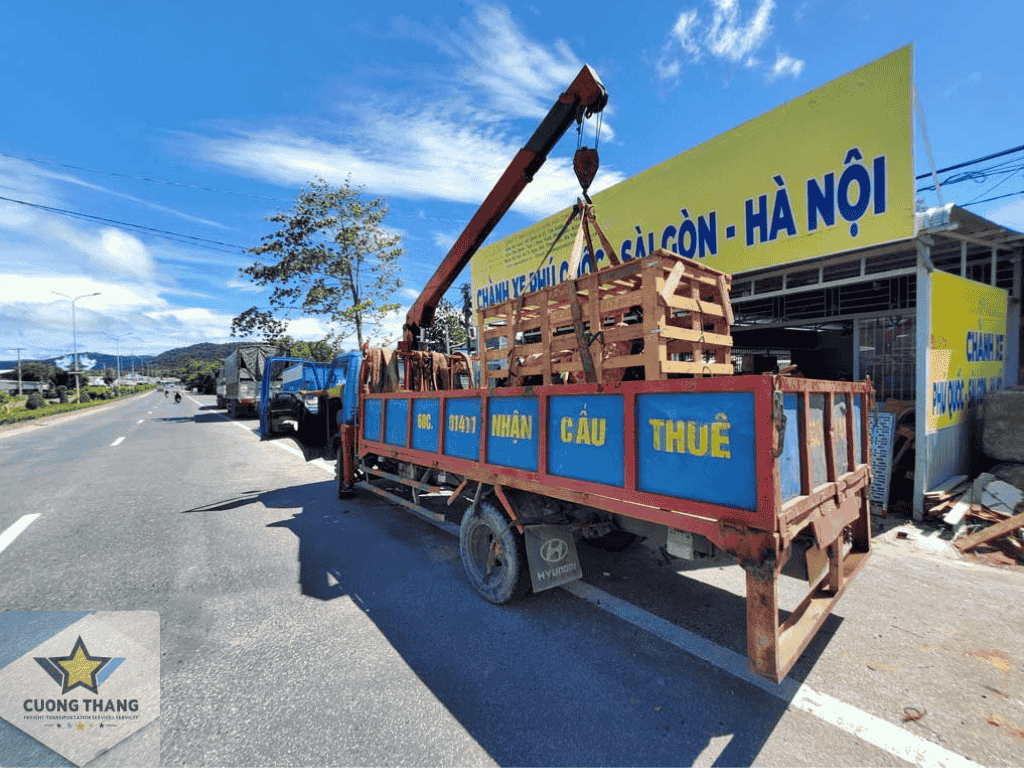 Xe cẩu tại Phú Quốc