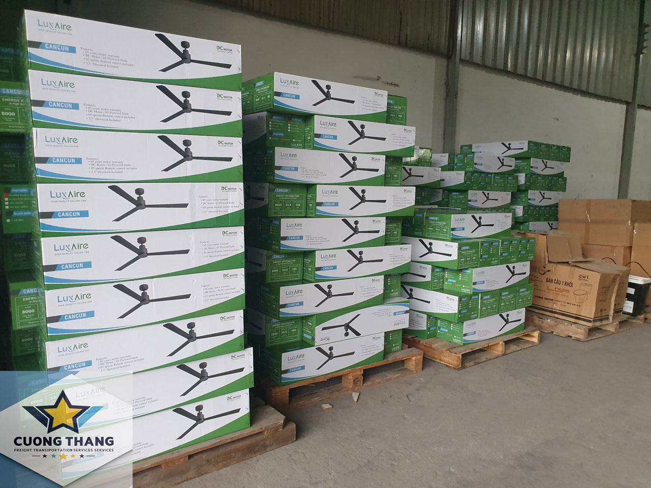 mặt hàng quạt gia dụng